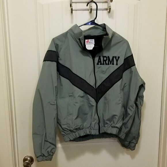 Jwod Skilcraft Other - US Army PT Physical Fitness IPFU Uniform Jacket Gray Mens XSmall Reg, Wmn's Med